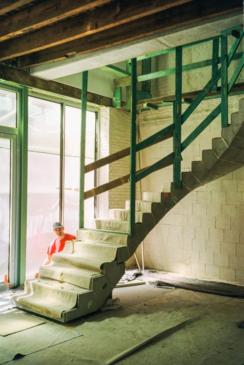 SRG - Transformation d'un atelier en bureaux et 6 appartements, Anderlecht