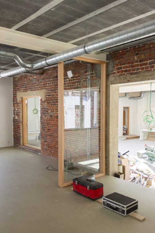 SRG - Transformation d'un atelier en bureaux et 6 appartements, Anderlecht