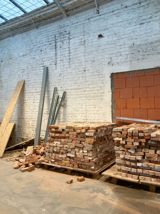 SRG - Transformation d'un atelier en bureaux et 6 appartements, Anderlecht