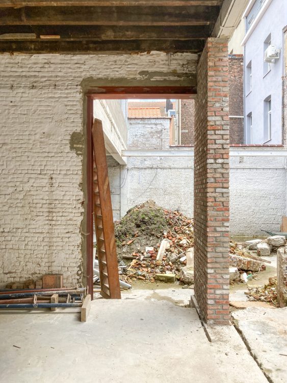 SRG - Transformation d'un atelier en bureaux et 6 appartements, Anderlecht